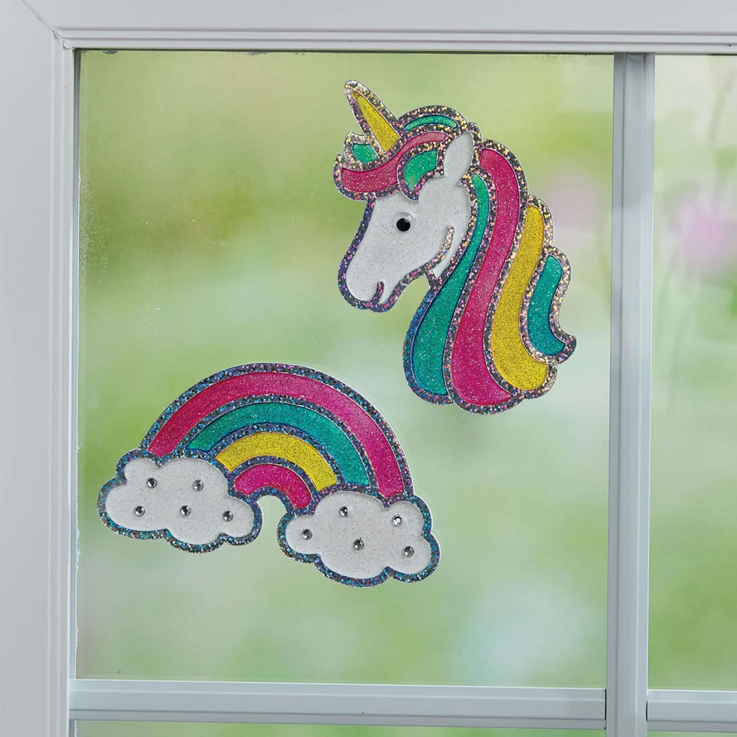 Kit Arte para Ventana Unicornio - Creativity For Kids