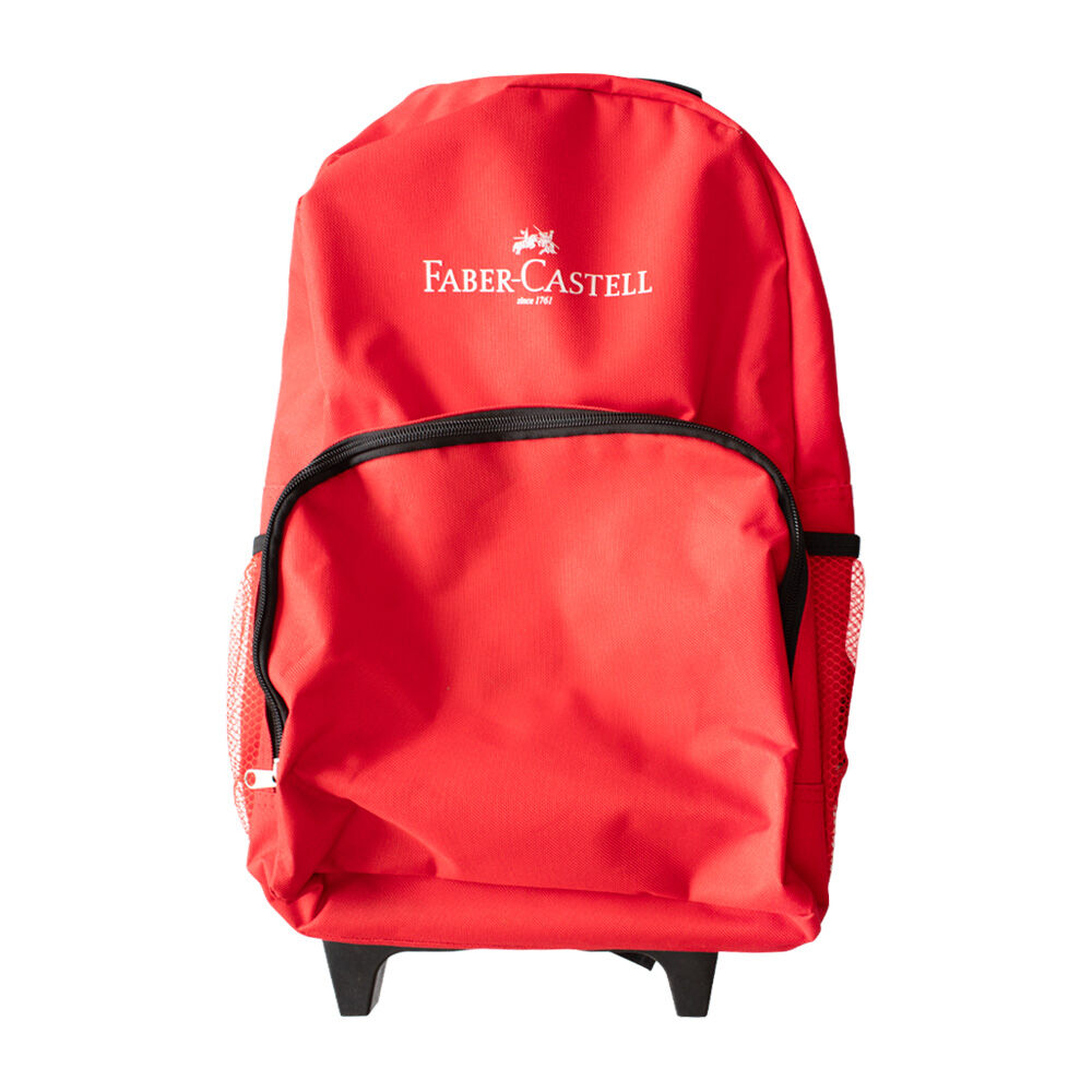 Mochila Color Rojo Ruedas